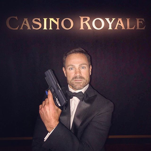 00Daines with a license to thrill coordinating the action for Secret Cinema&rsquo;s biggest and best yet &lsquo;Casino Royale&rsquo;⠀⠀
.⠀⠀
.⠀⠀
.⠀⠀
.⠀⠀
.⠀⠀
#casinoroyale #000 #stunt #stuntman #secretcinema #action #suited #premier
