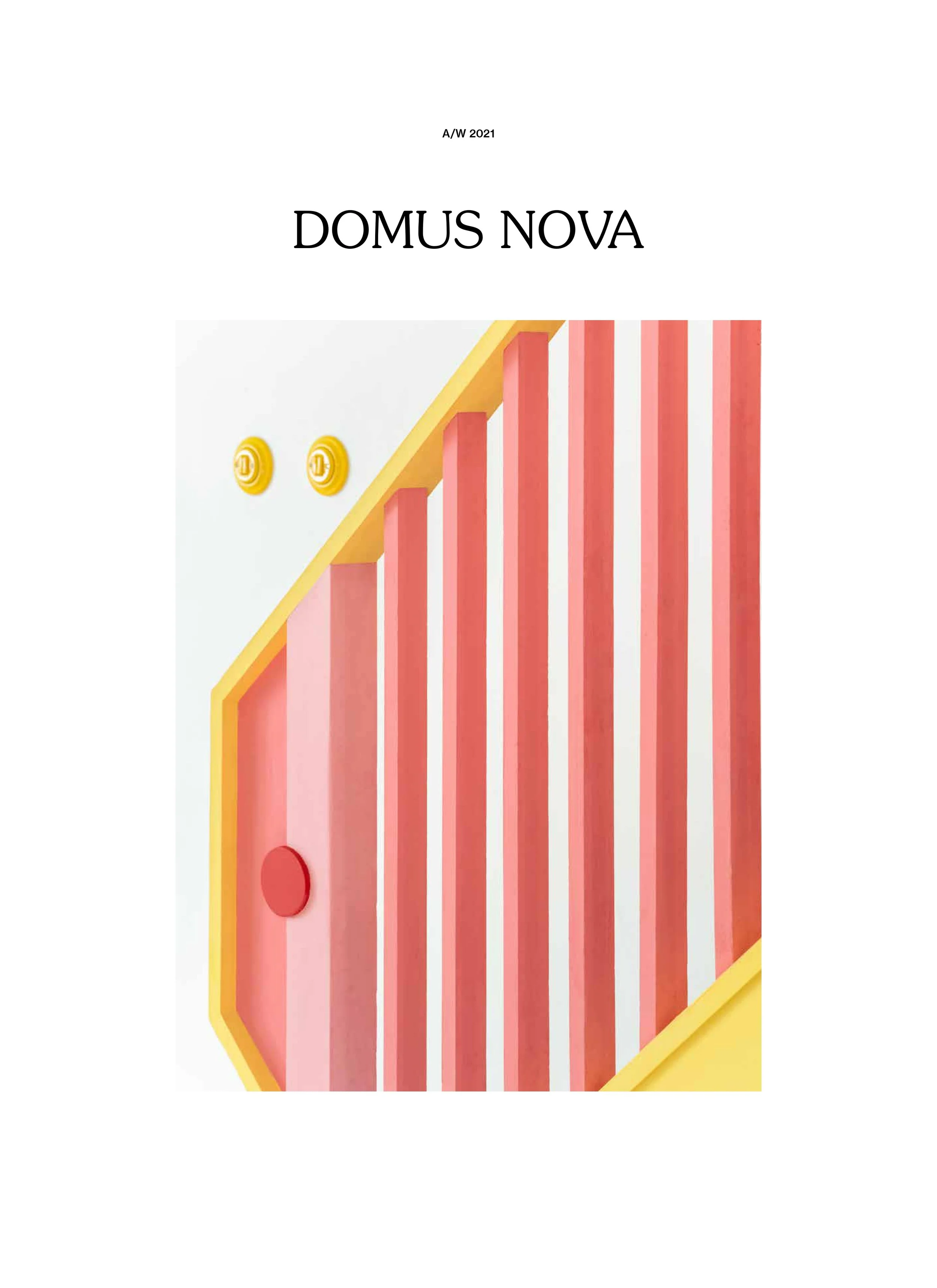 DomusNova Magazine shot by Sayana Cairo