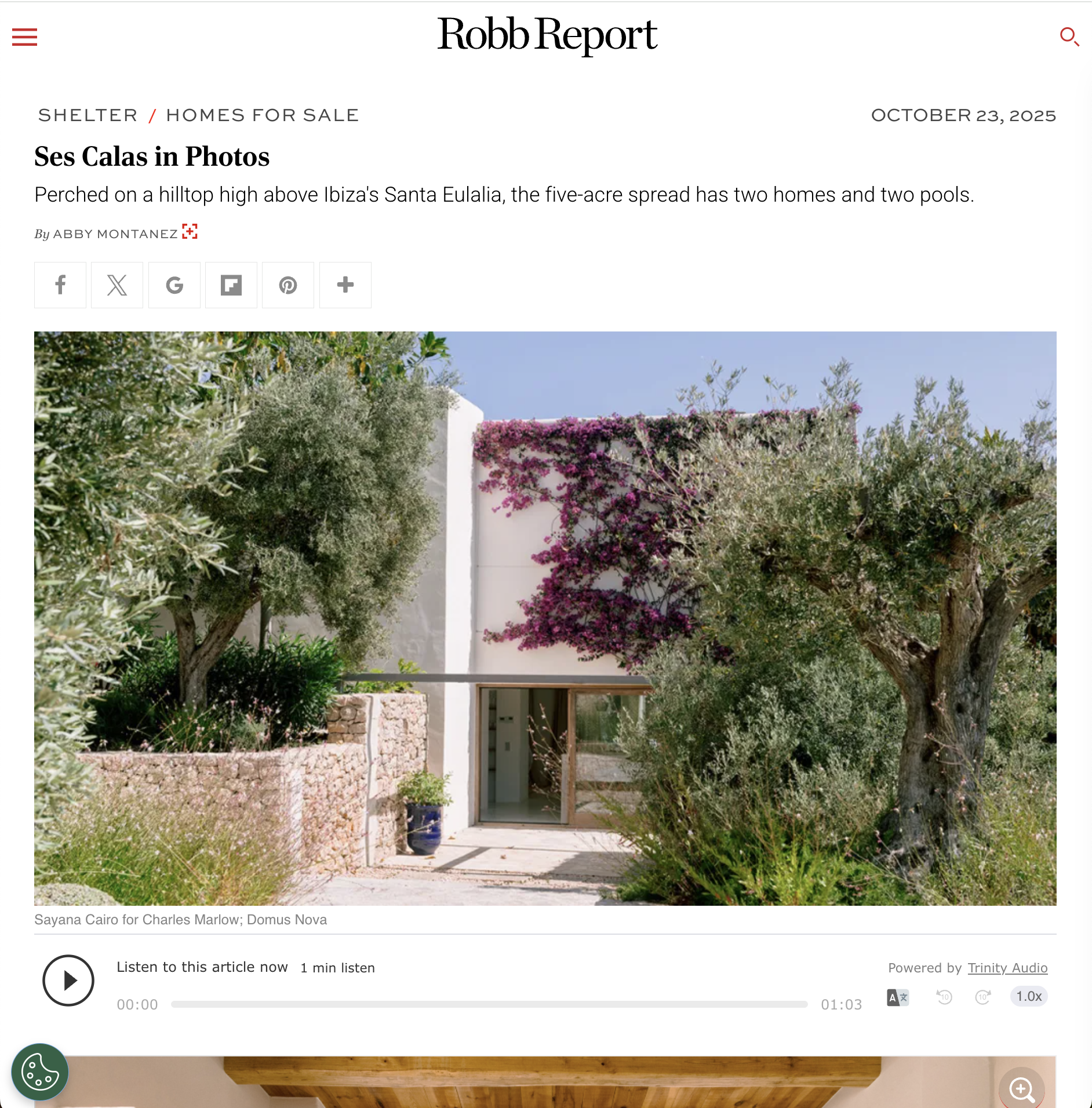 Robb Report by Sayana Cairo