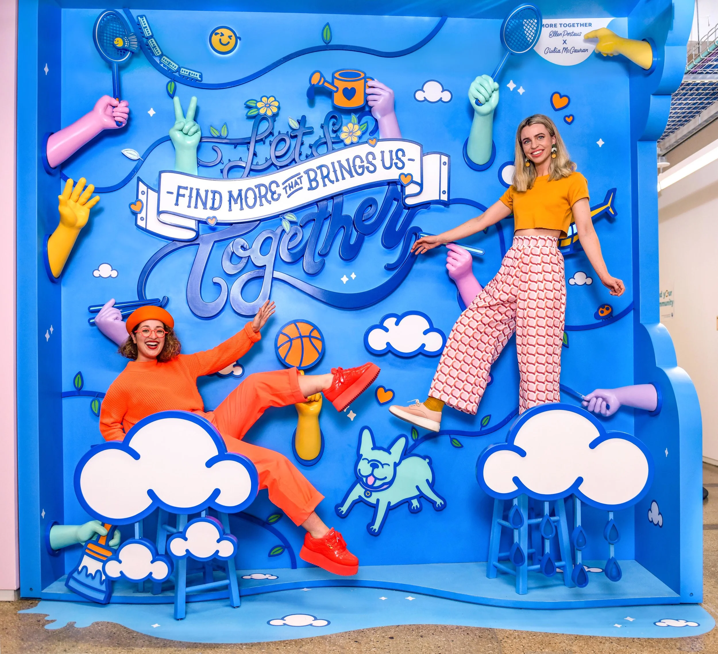 FACEBOOK NEW YORK PERMANENT INSTALLATION - COLLABORATION WITH ELLEN PORTEUS