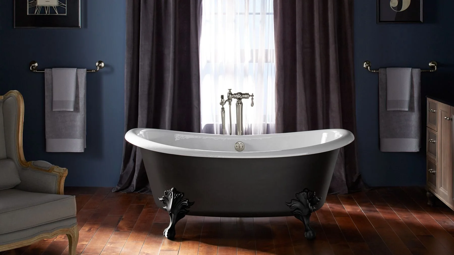 Kohler Cast Iron Freestanding Clawfoot Tubs.jpg