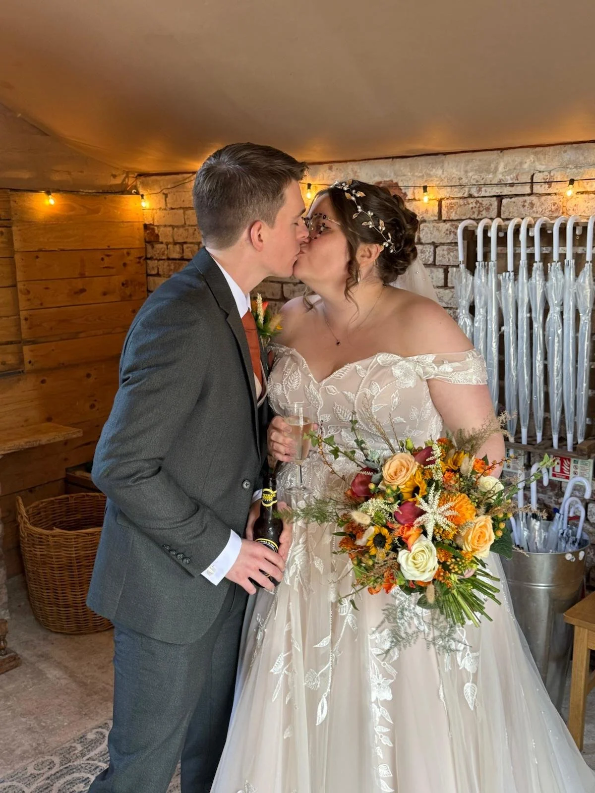 Hannah and Nathan's wedding at Stanford Farm