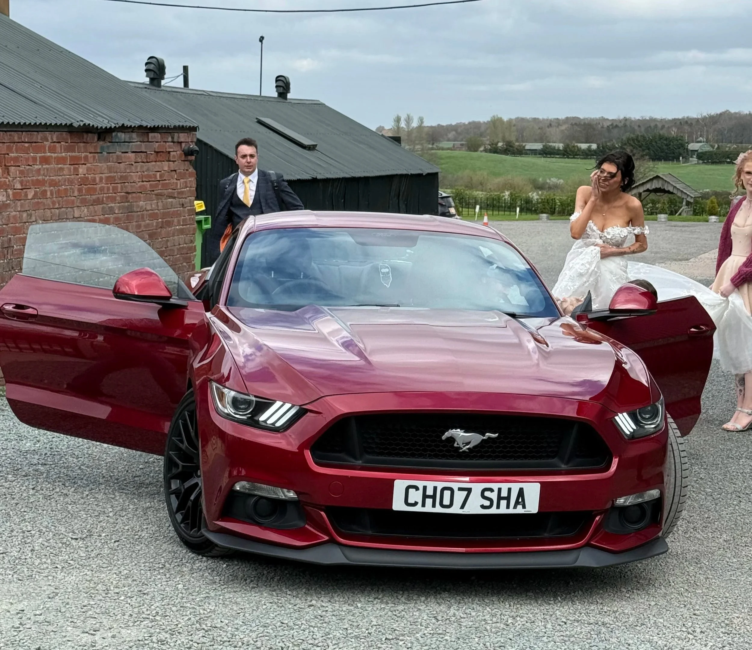 Tymara and Harley’s Wedding at Stanford Farm, Shropshire