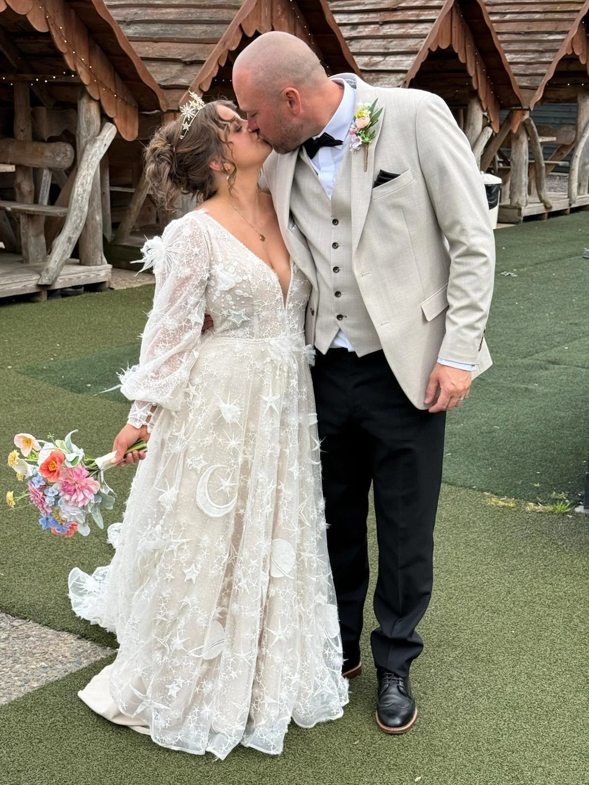 Natasha and Joe's Bank Holiday Wedding at Stanford Farm, Shropshire