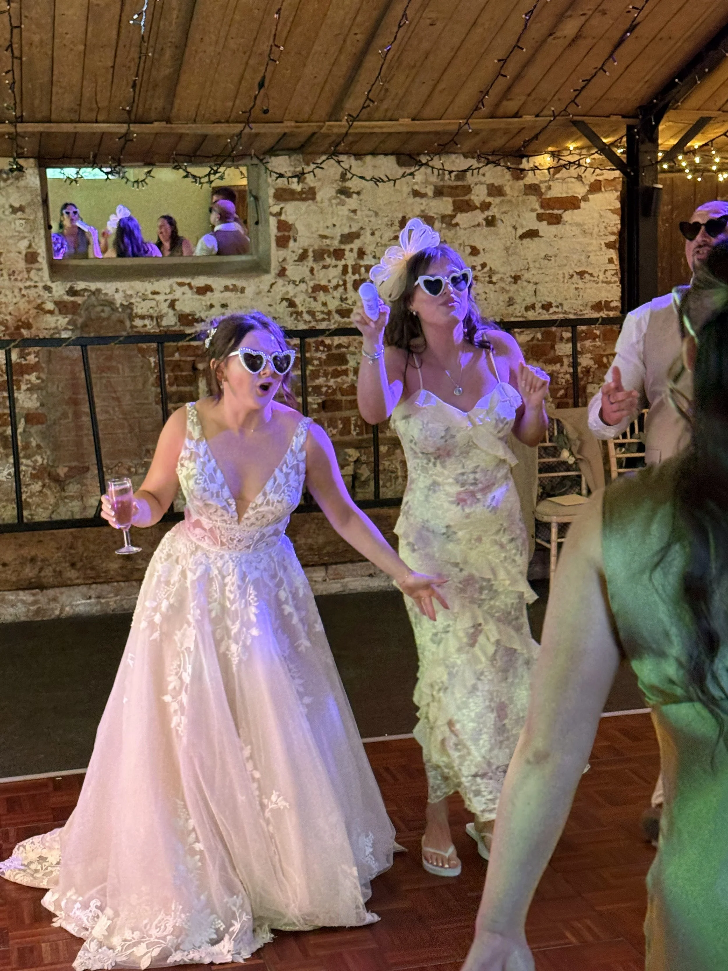 Dancing the night away at Natalie and Ryan's Wedding at Stanford Farm