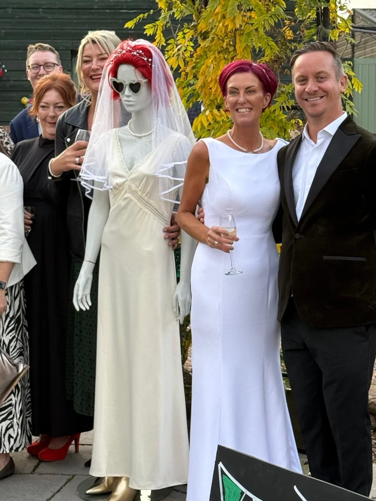 Lisa and Martin's elopement party at Stanford Farm 11th October 2025