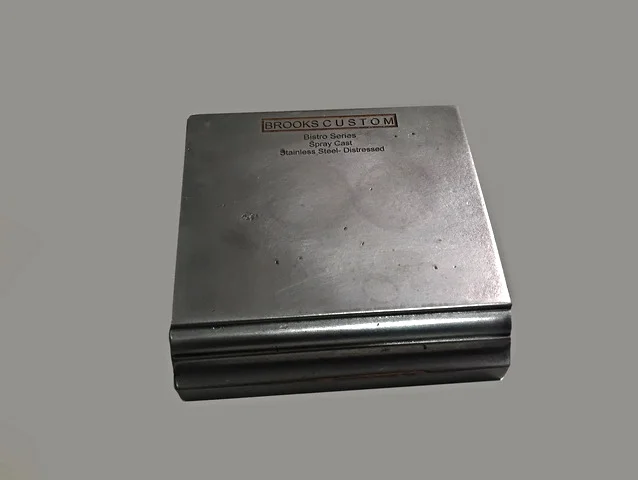 Stainless Steel Metal Countertop Sample
