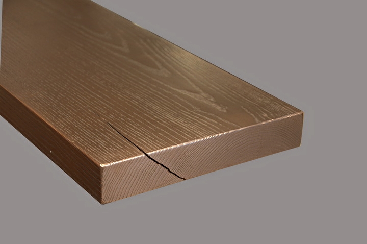 Copper Countertop Wood Grain Texture