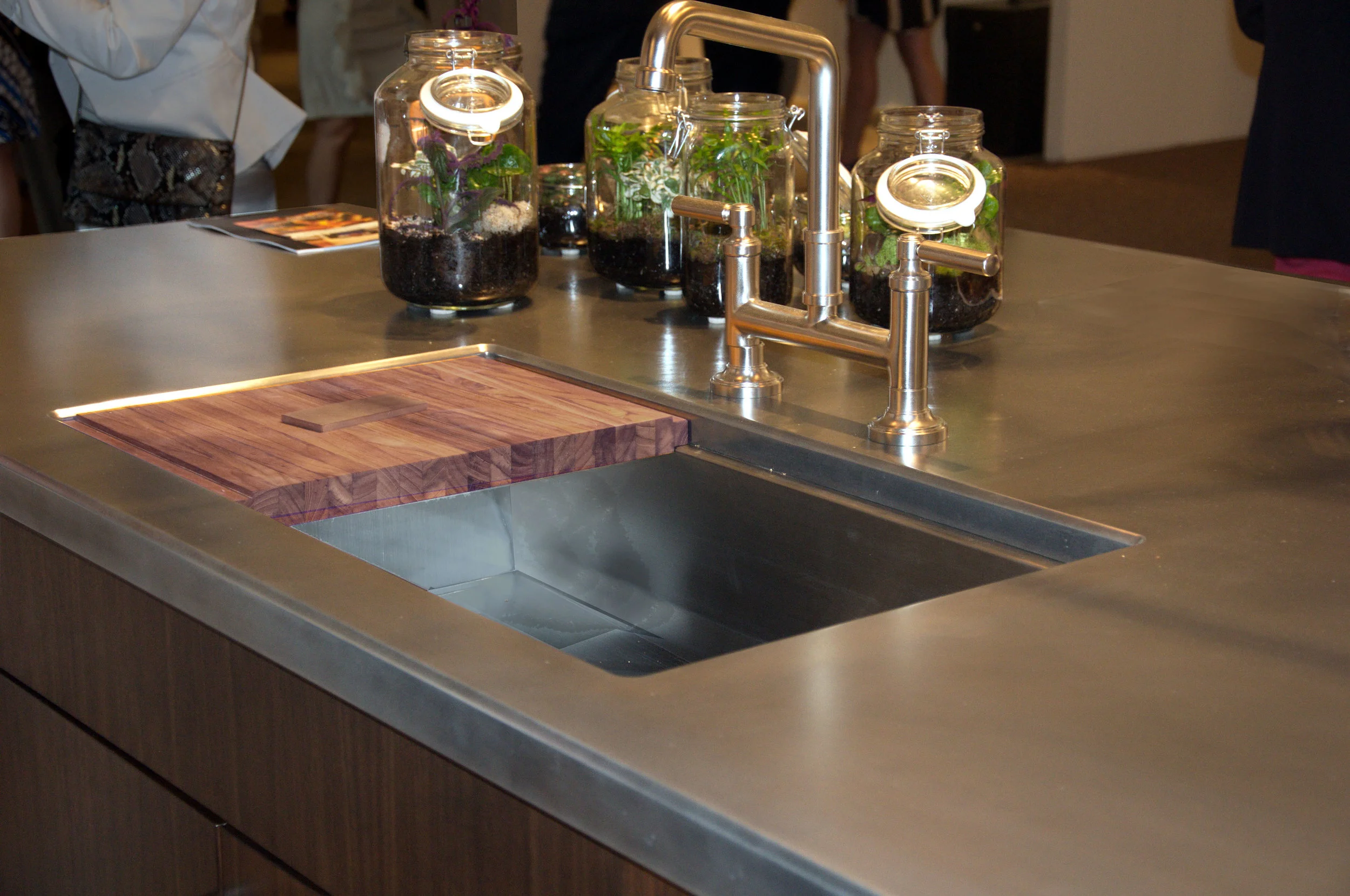 Stainless Steel Island Countertop