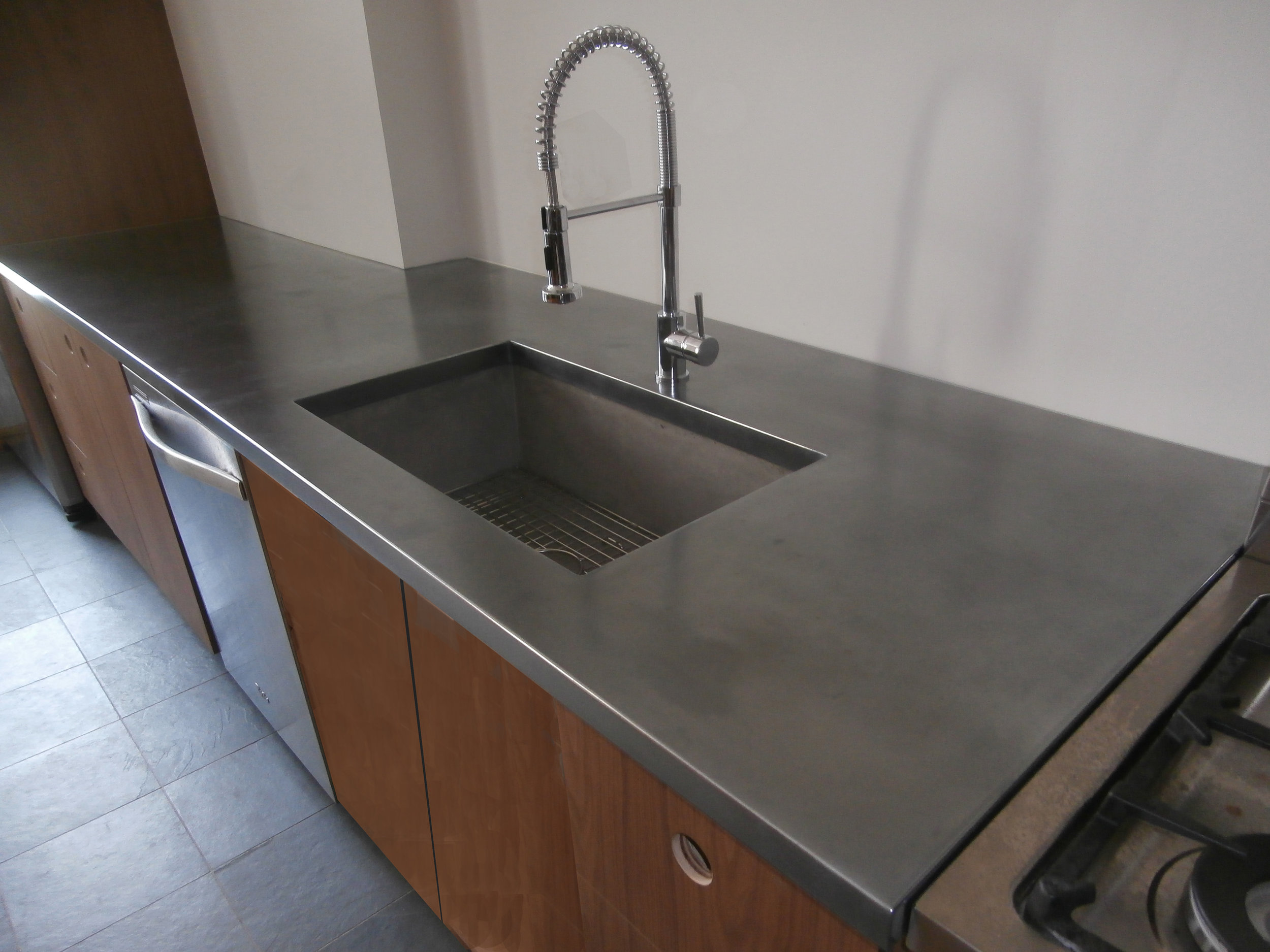 Artisan Cast Stainless Steel Countertops and Hoods