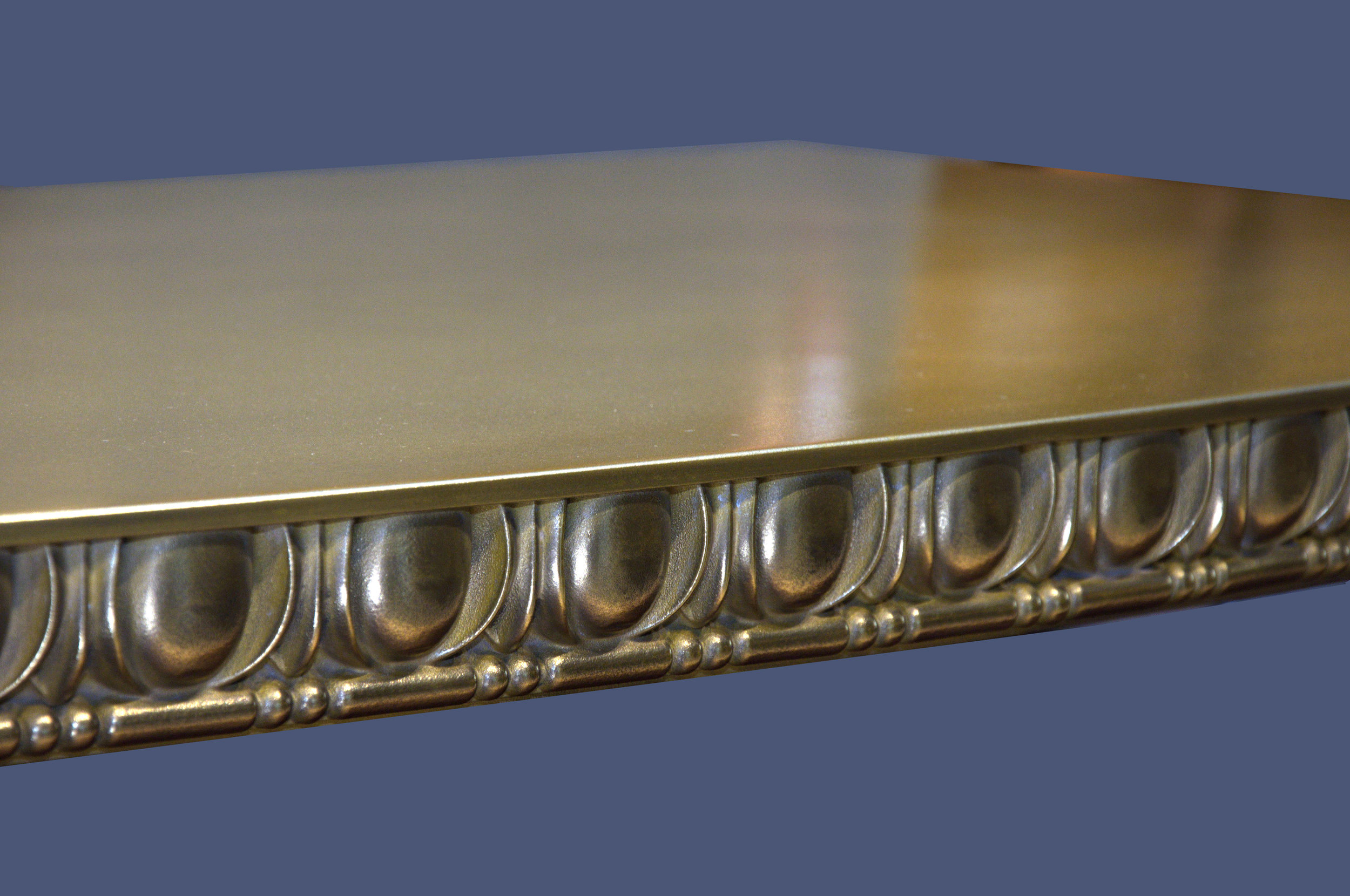 Artisan Cast Brass Table