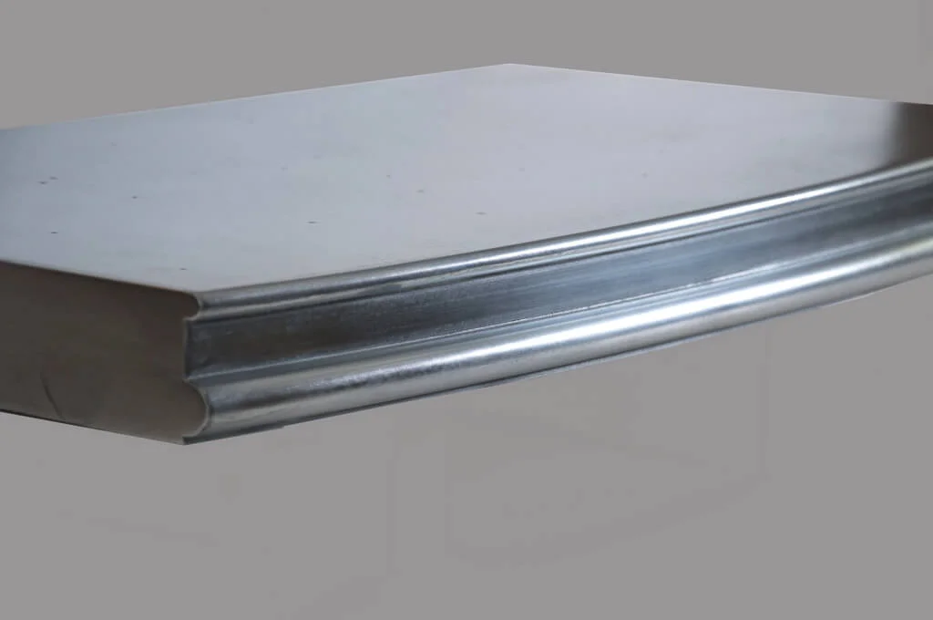 Wellington Metal Edge Profile in Stainless Steel
