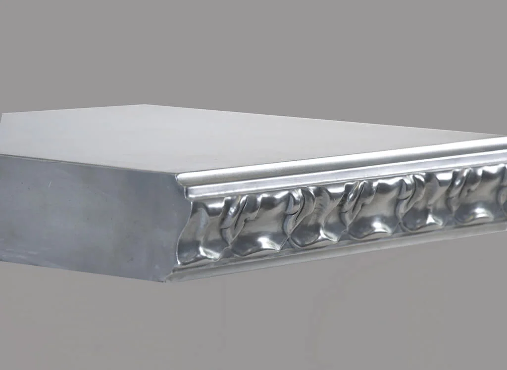 Acanthus Style Metal Edge Profile in Aluminum