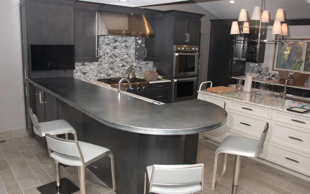 Stainless Steel Kitchen Countertops: Sleek, Durable Designs