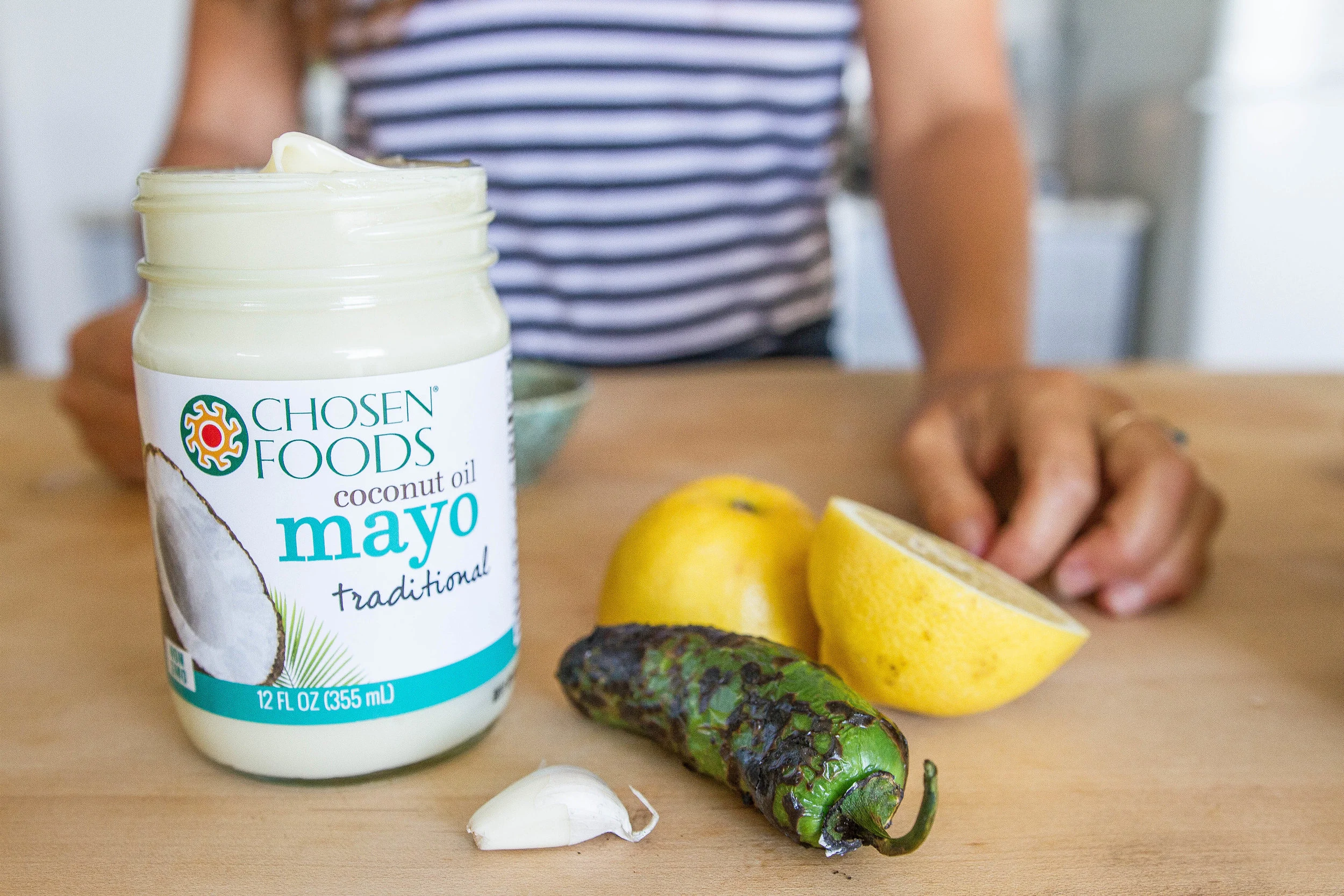 I recommend using it on wraps/ sandos, with artichokes, on proteins like for an egg or tuna salad, and of course a dip for veggies.