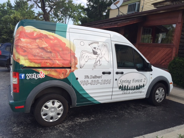 We deliver catering orders!