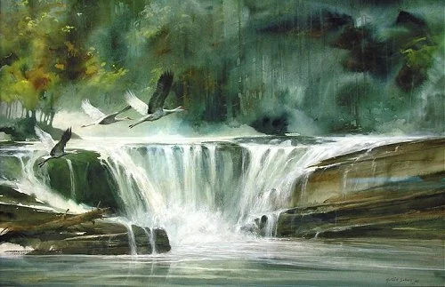 morning_flight_lewisFallswc18x30.jpg