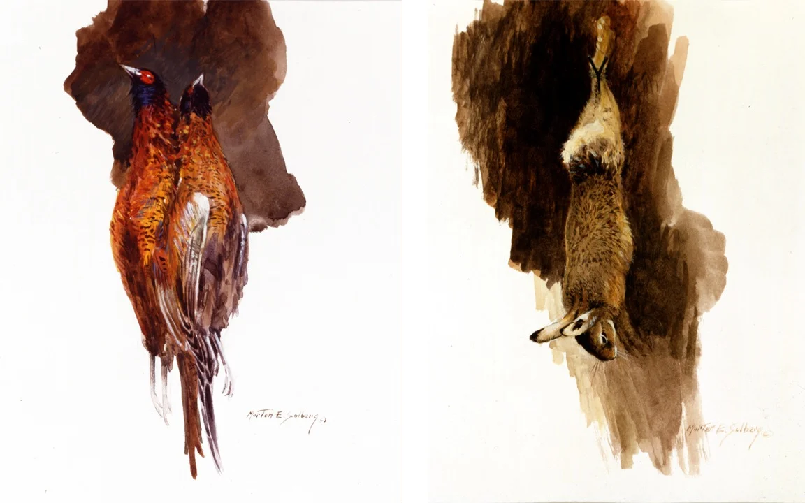 Pheasants & Rabbits Giclee 72dpi.jpg