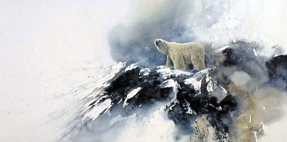 "Arctic Solitude" Polar Bear