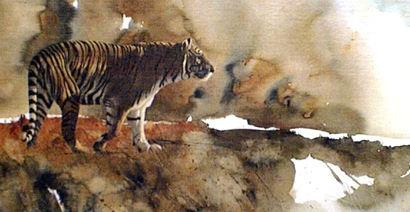 "Begin The Hunt" Tiger