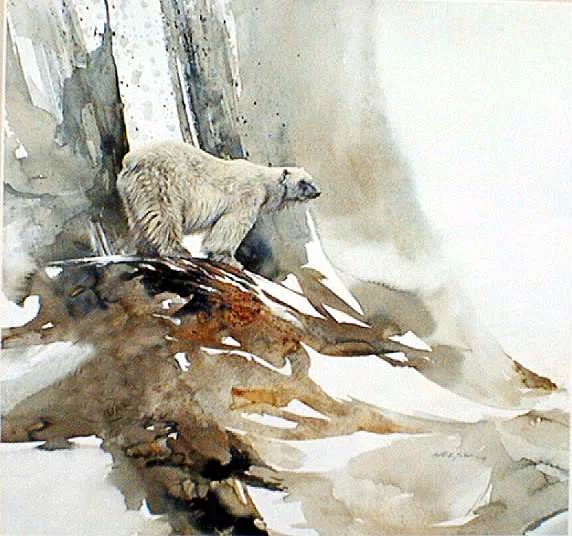 "When Winter Warms" Polar Bear