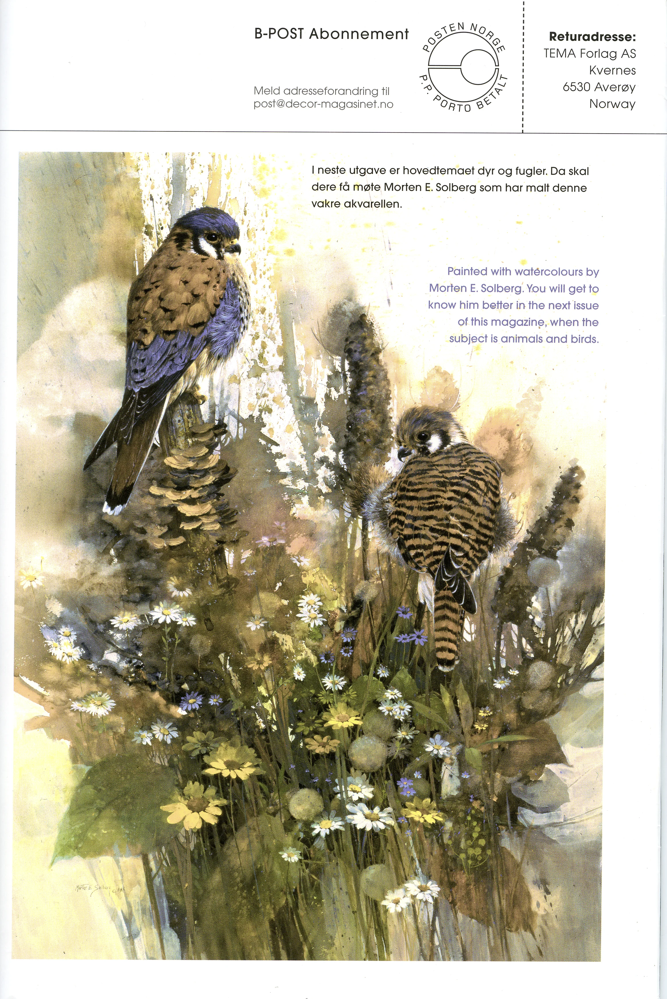 Decor Norway April 2013 Back Cover