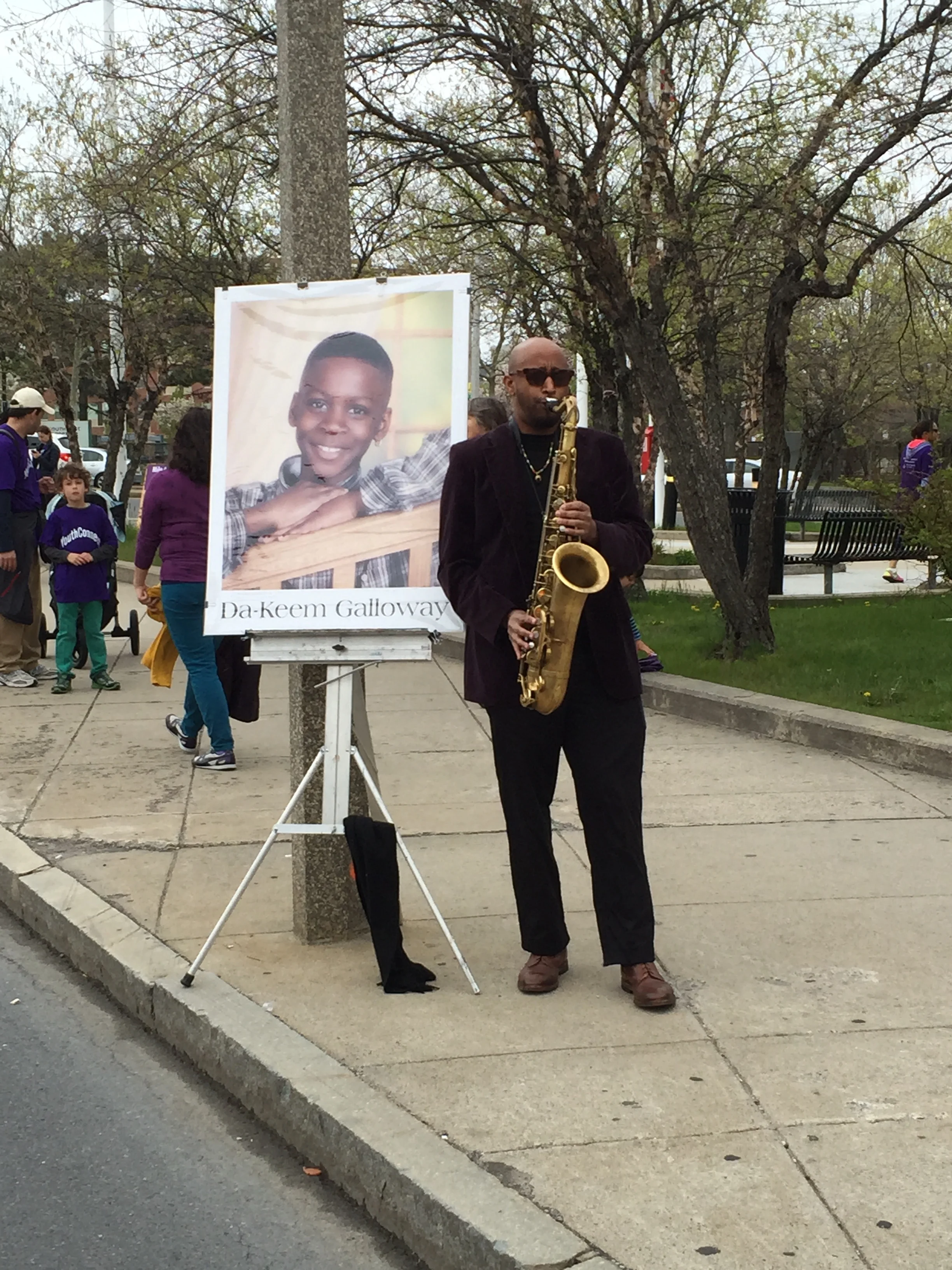 Musical Memorials at the Mother's Day Walk for Peace