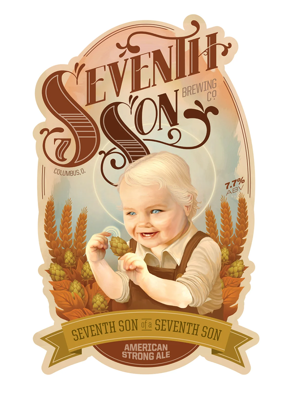 Seventh Son Brewing Co. - Label Concept - 2011