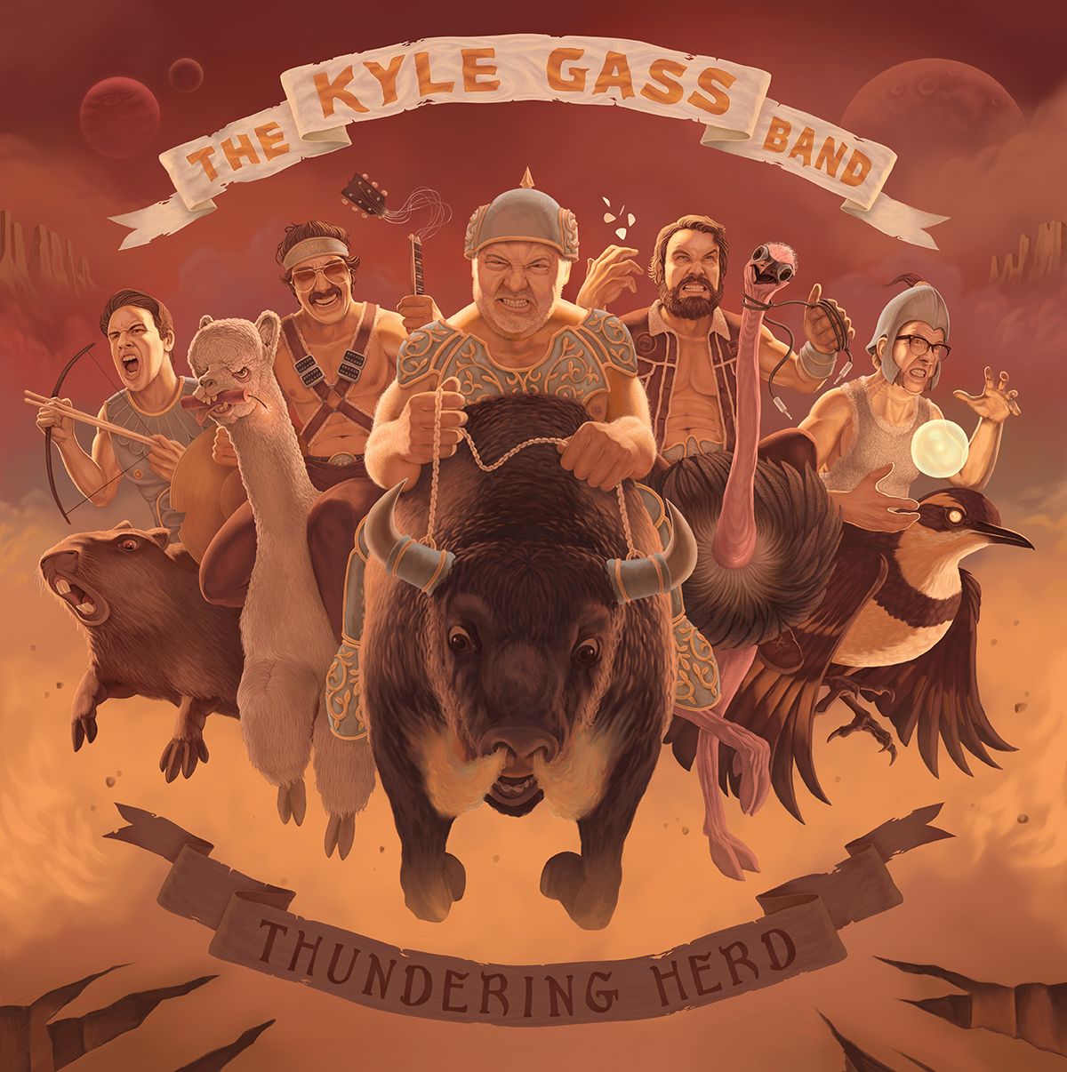 Kyle Gass Band, Thundering Herd LP - 2016