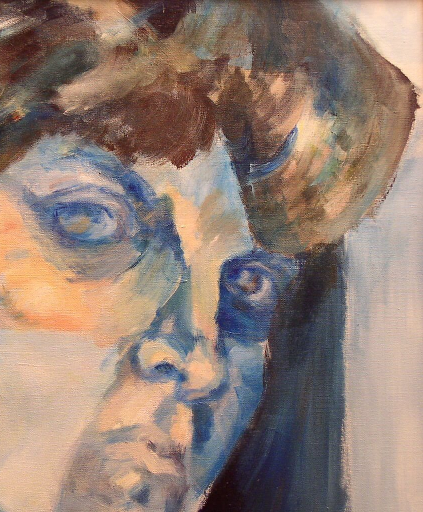My high school self portrait