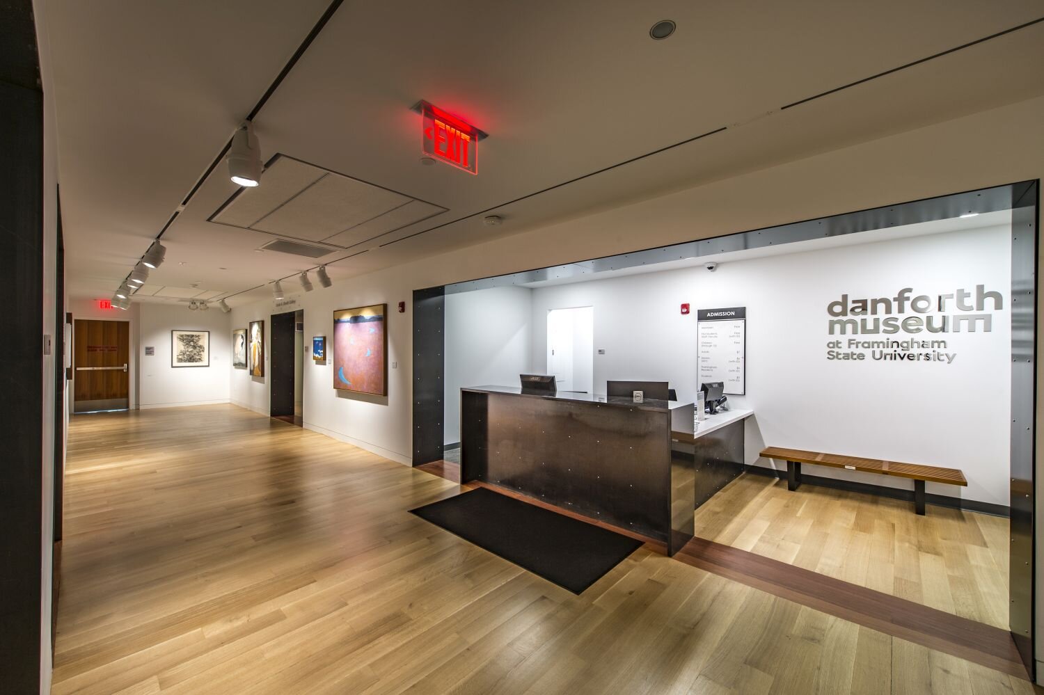 Danforth Art Museum - Reception Area