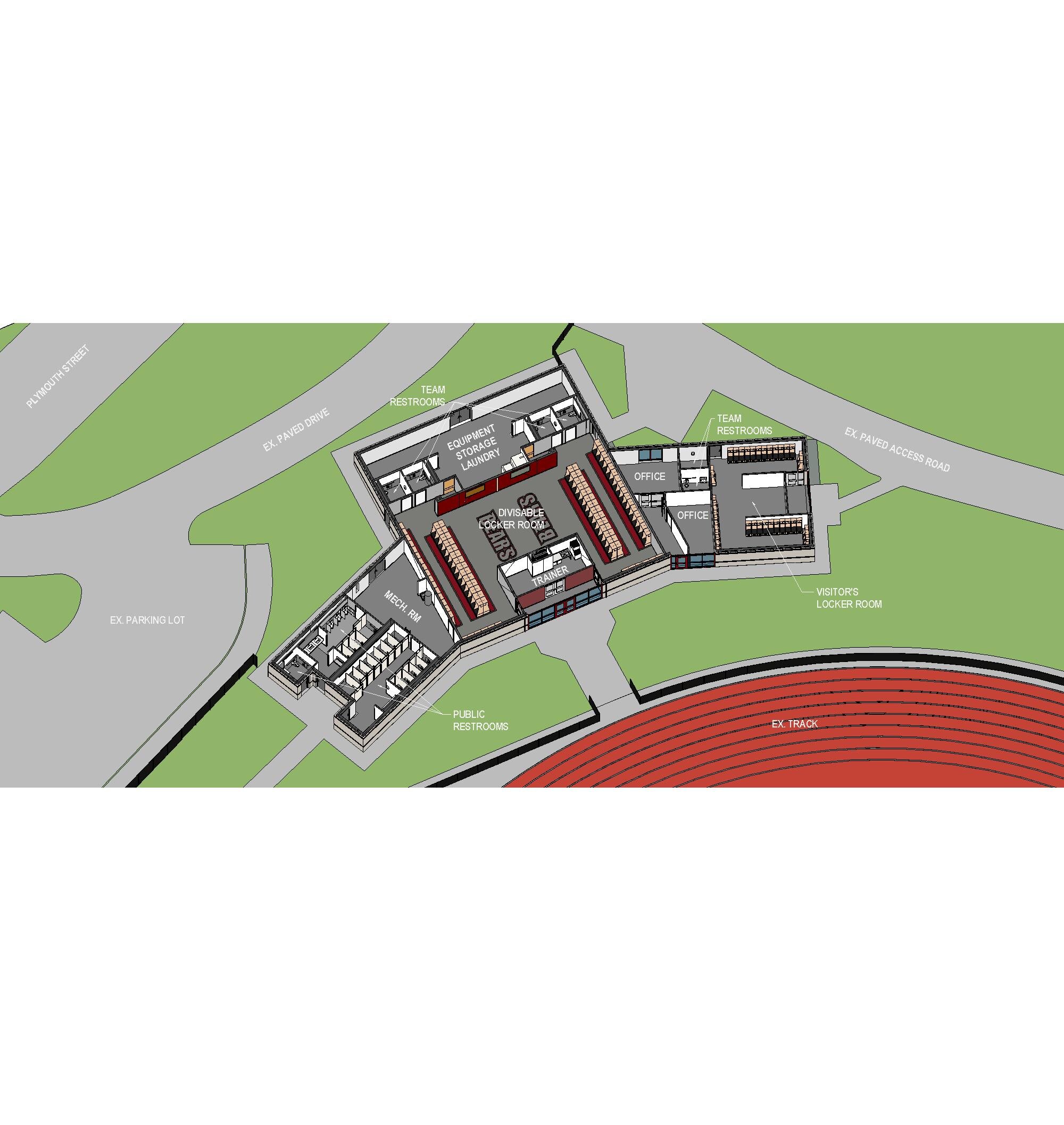 Axonometric Floor Plan View