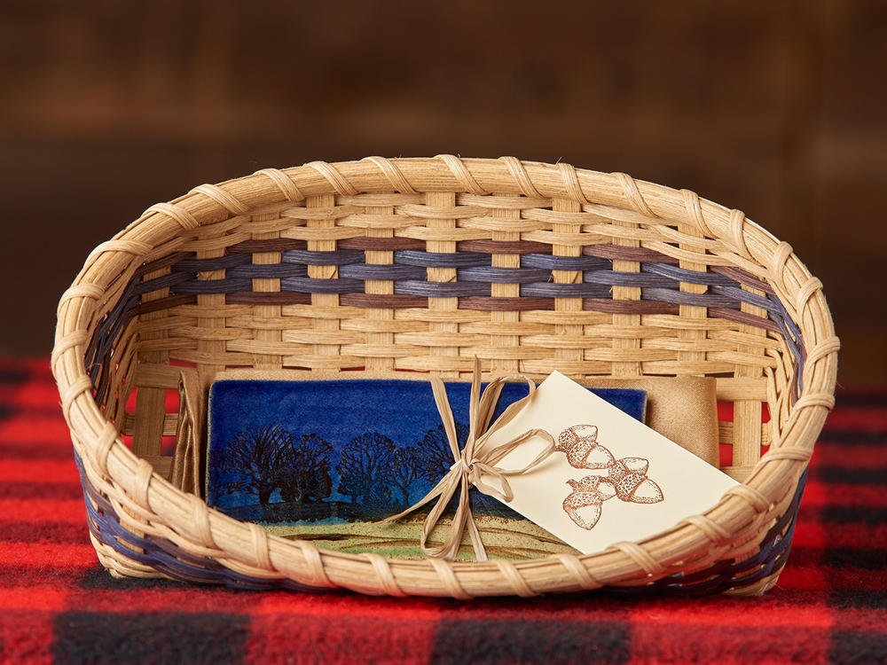 Mirnie's Child Sized Adirondack Pack Basket w/ Brown Harness — Adirondack  Green House Basketry