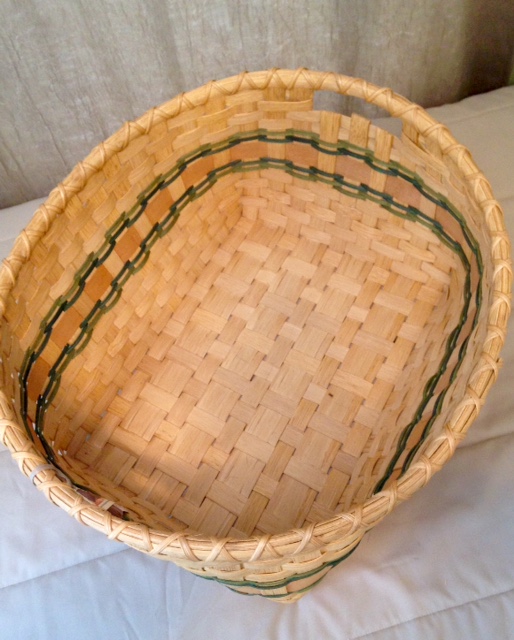 Tray 12'' Round Shallow Bamboo Display Winnowing Basket Tray Fruit Olive Decor