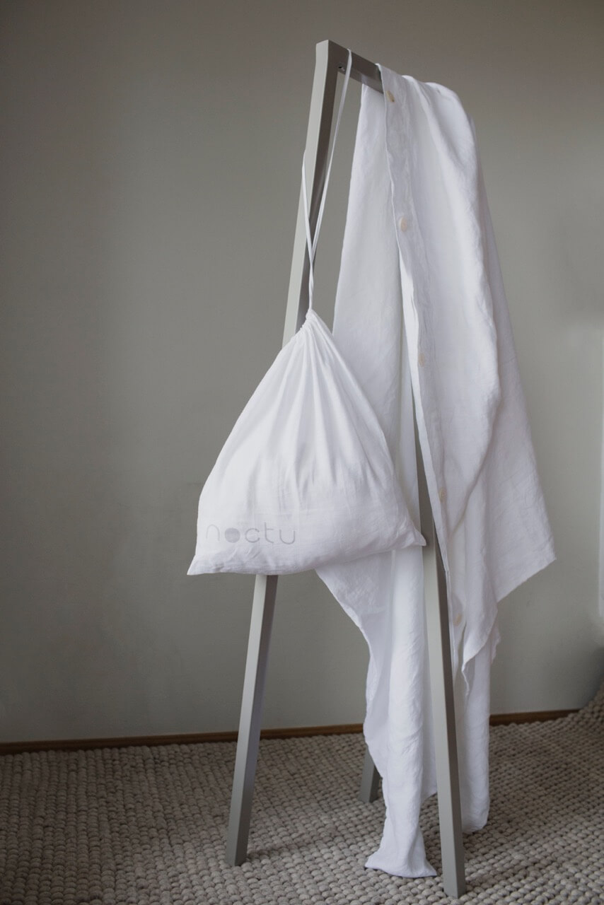 eco bed linen in white