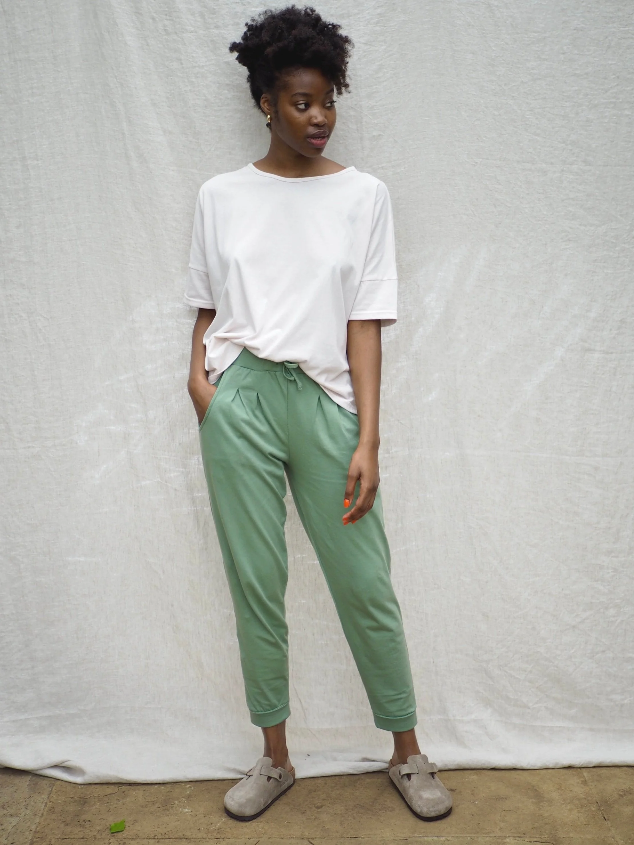 Chandra Organic Long Sleeve Nightie — Noctu