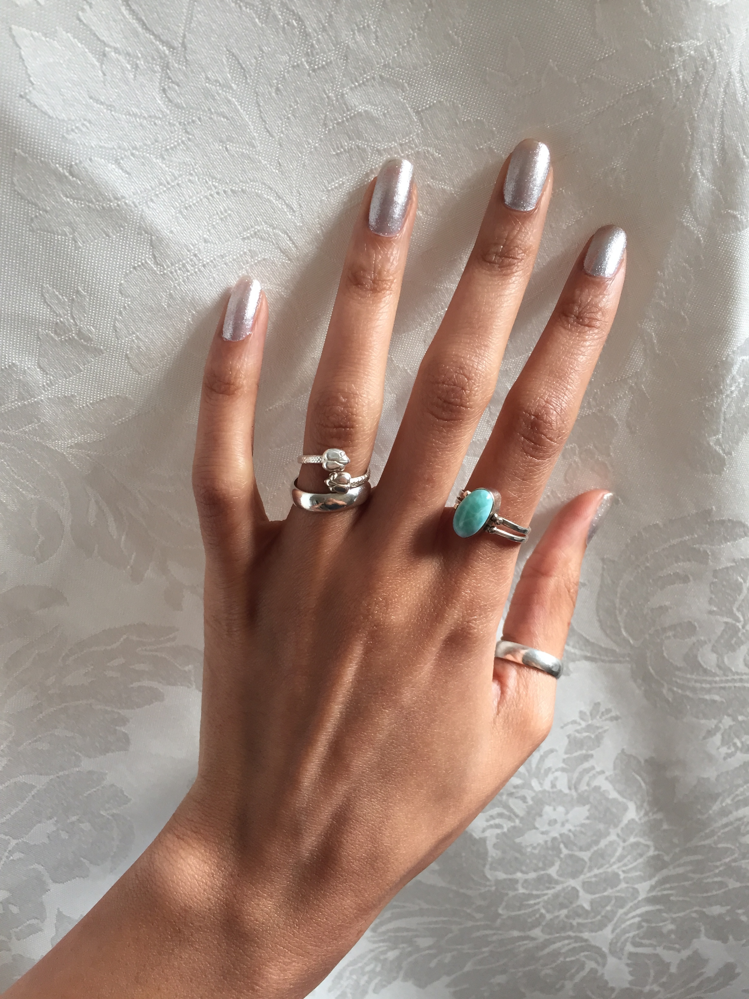 Rings: Dominican Republic, India, Venice