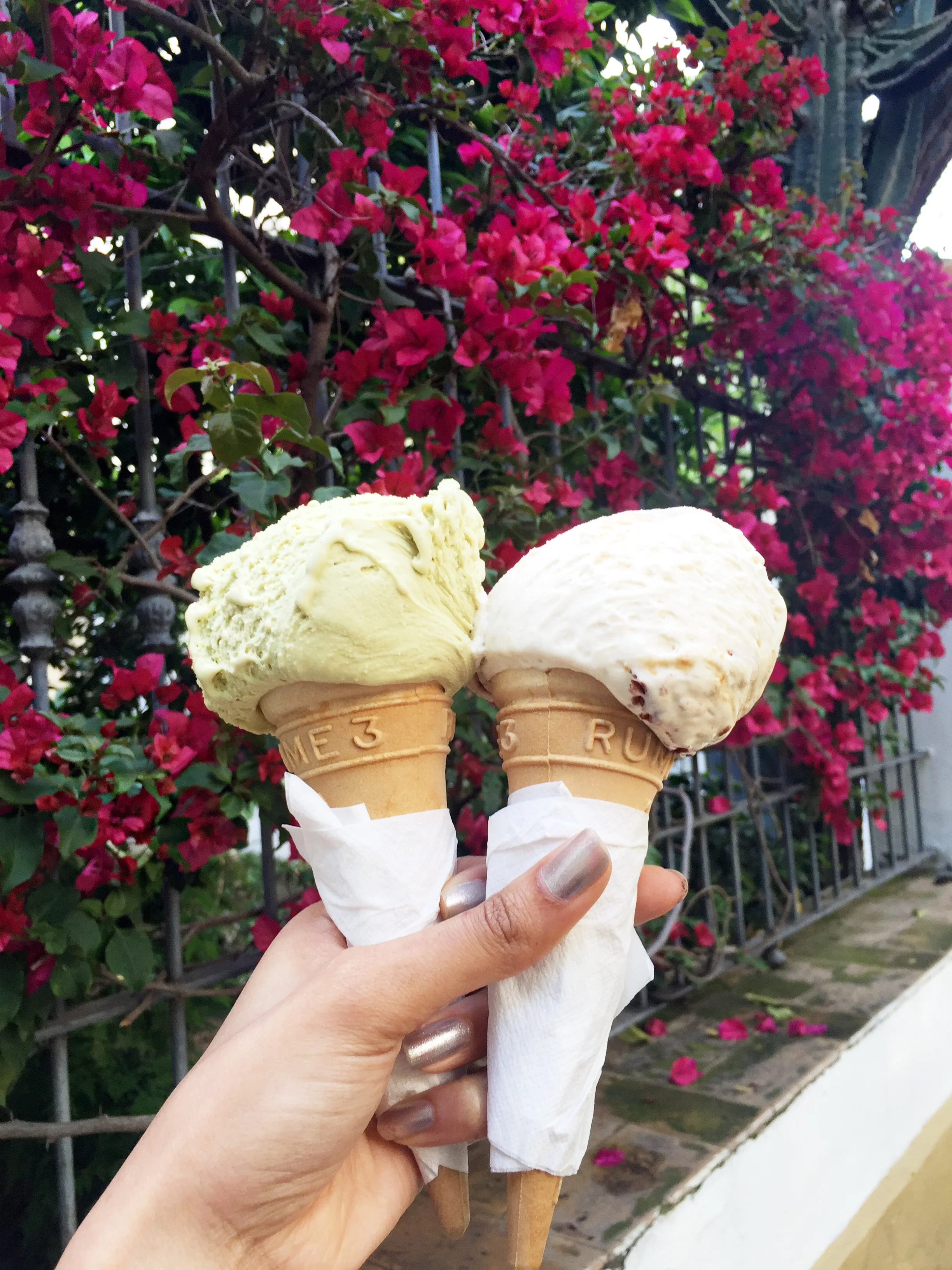 Some Gelato fuel to keep me going.