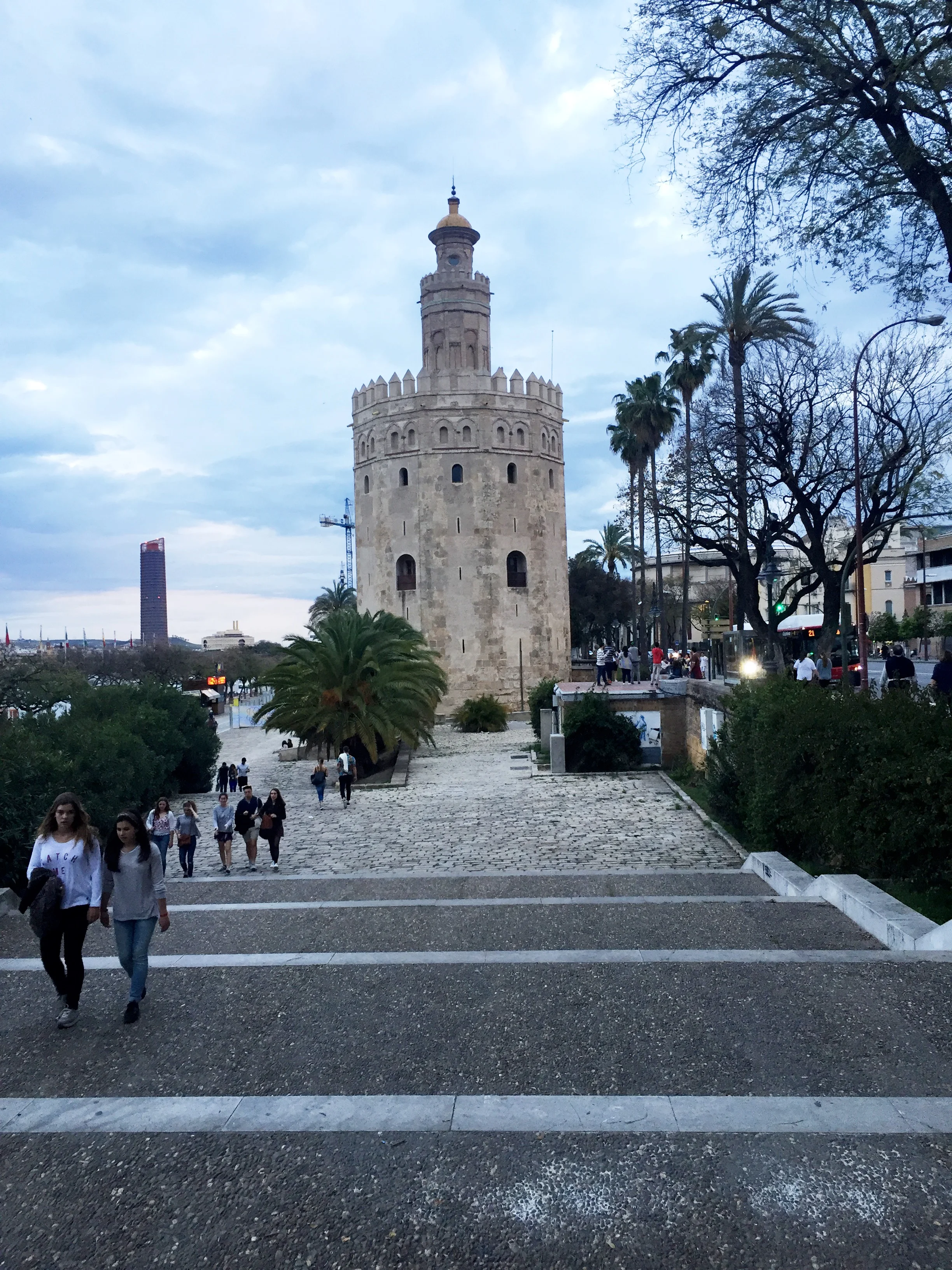 Torre Del Oro. Seville's defensive tower that doubled up as a prison from the 13th century