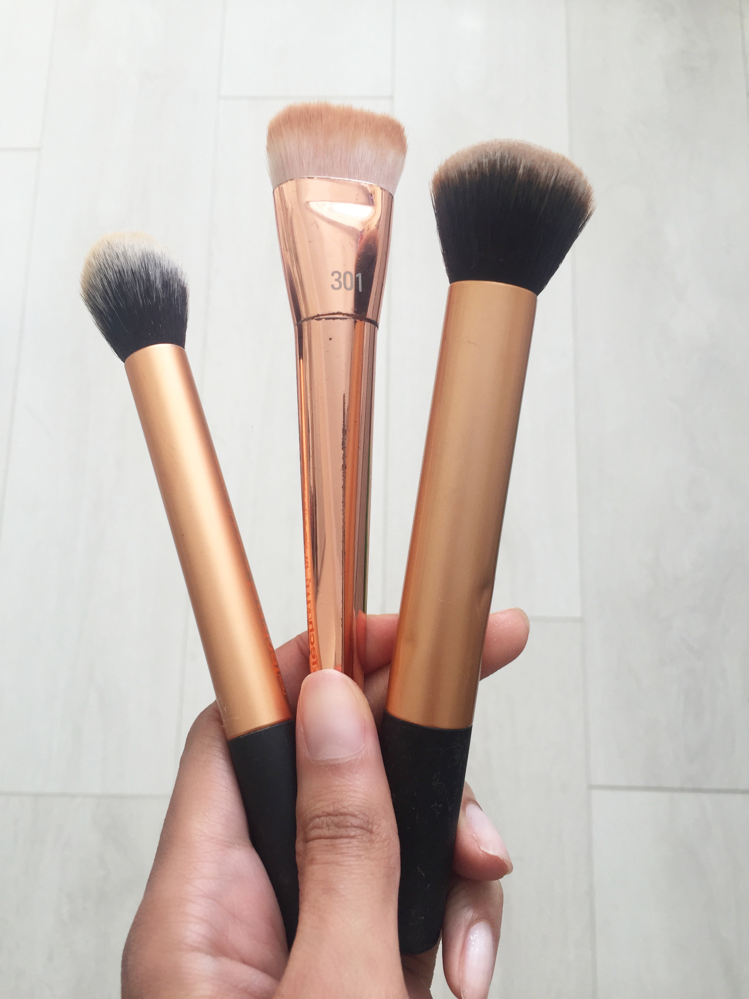My brushes in the need of a little TLC.
