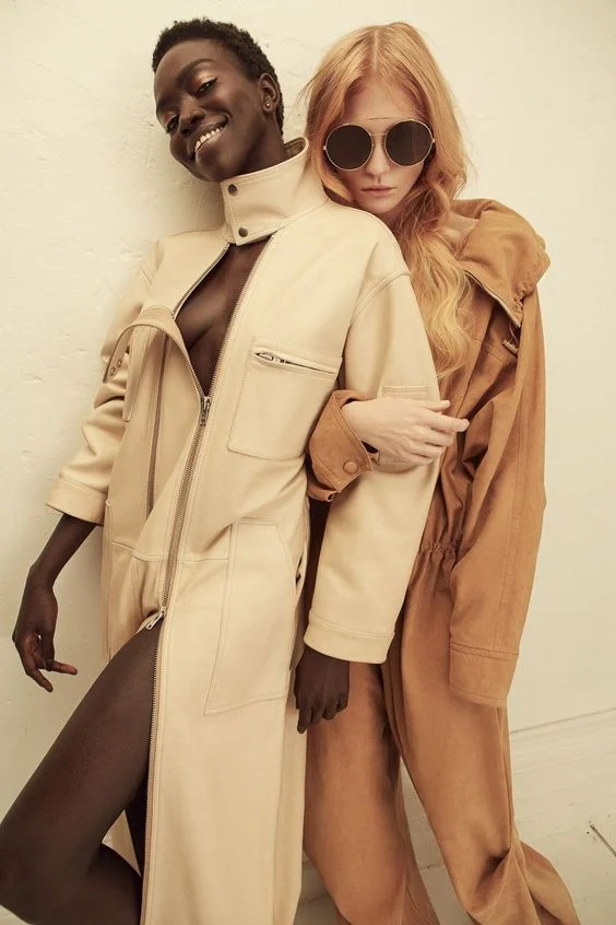 On Wednesdays we wear organic cotton, with a mix of sustainably sourced wool, tencel, rayon with a recycled, vegan super sustainable leather | Source: Pinterest