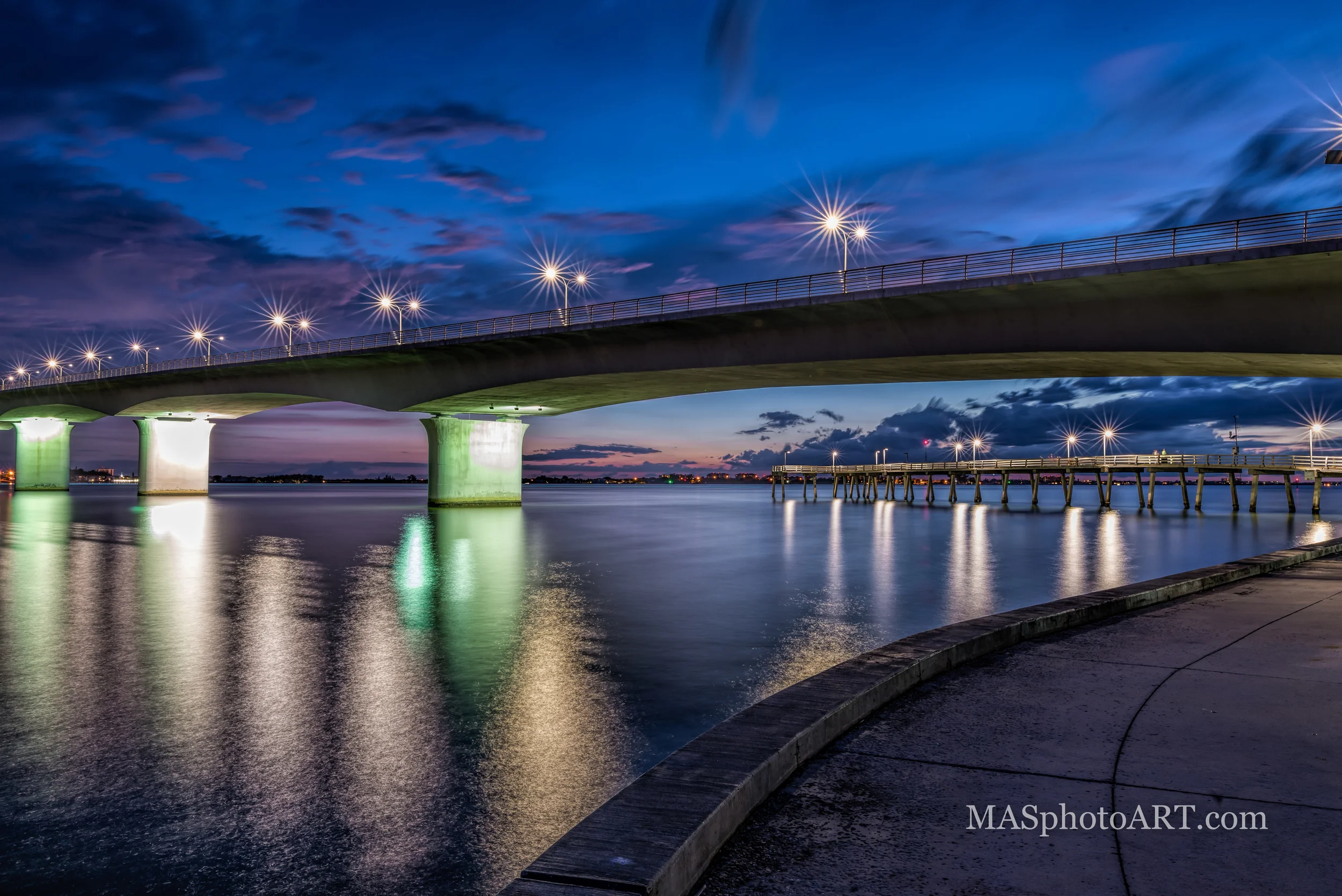 Fishing Under the Bridge