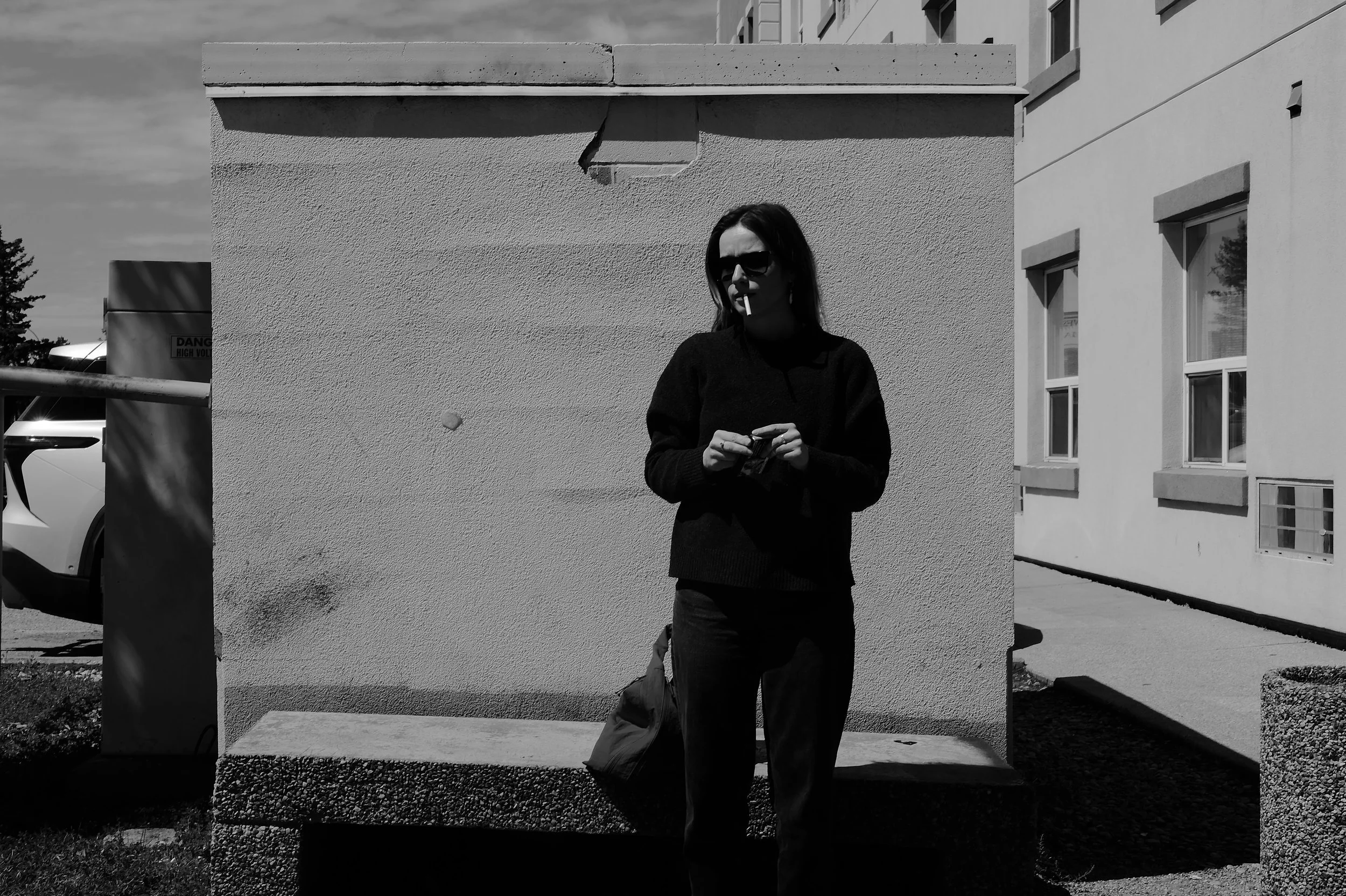 Ali having a hard dart (Fujifilm X-E3)