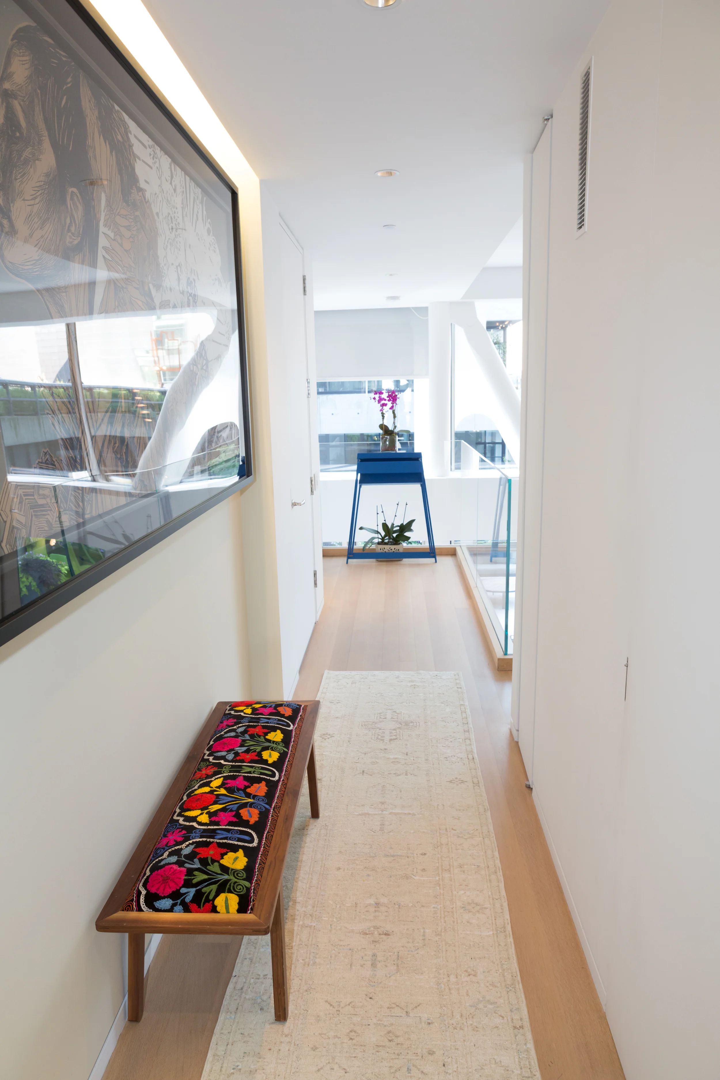 CHELSEA DUPLEX An Open And Airy Duplex In Chelsea Boosts A Mix Of Mid-Century Modern With Clean Lines And Custom Eclectic Pieces To Create A Very Cozy Space.