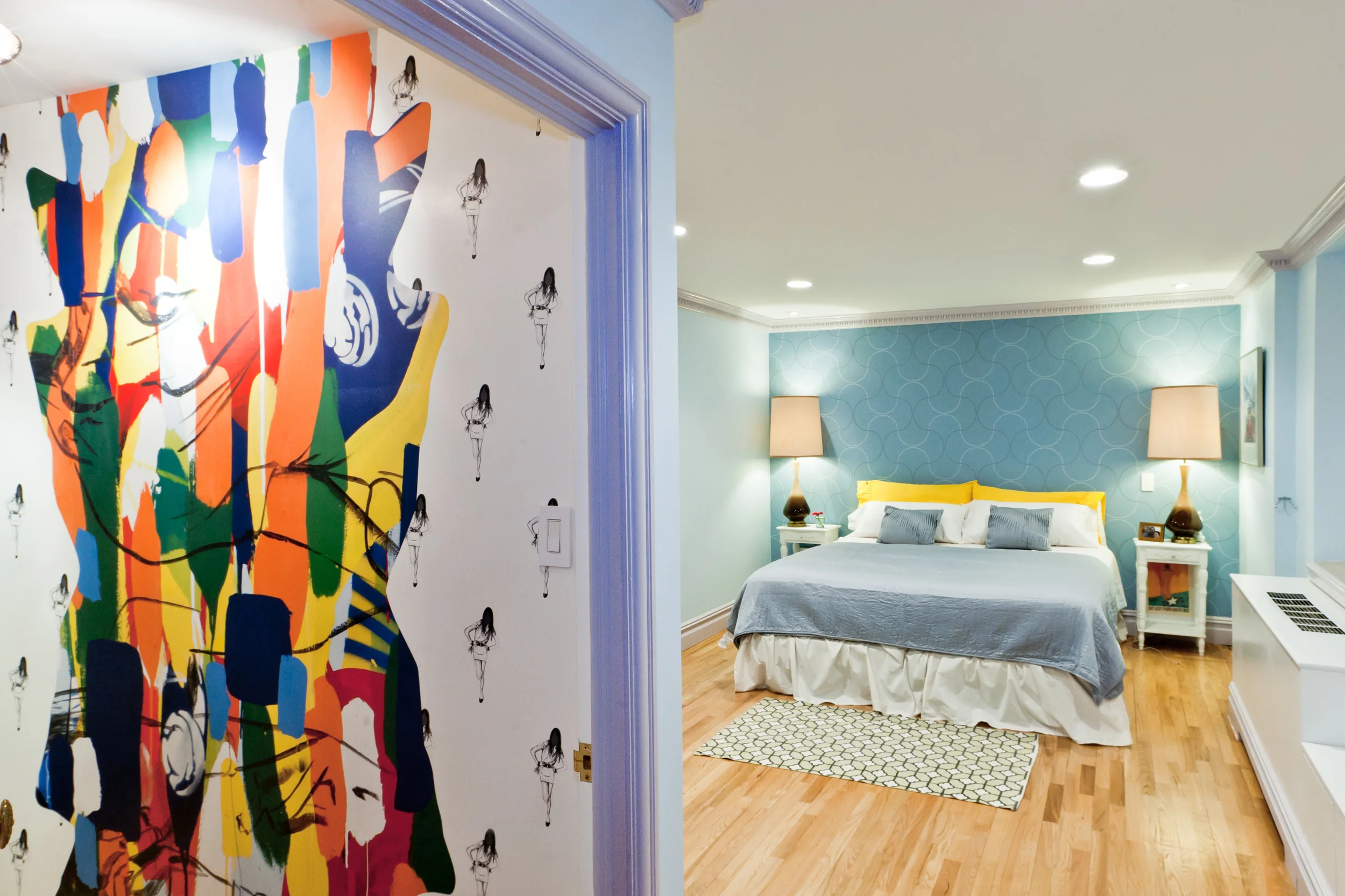 GRAMERCY PARK ECLECTIC LOFT A Stunning 4-Level Loft, Located In The Heart Of Gramercy Park, Was Remolded From An Old Converted Abby In To An Eclectic Home.