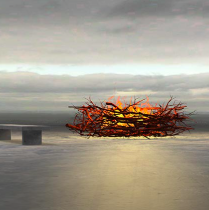 Amazing, out of this world outdoor Fire features!  