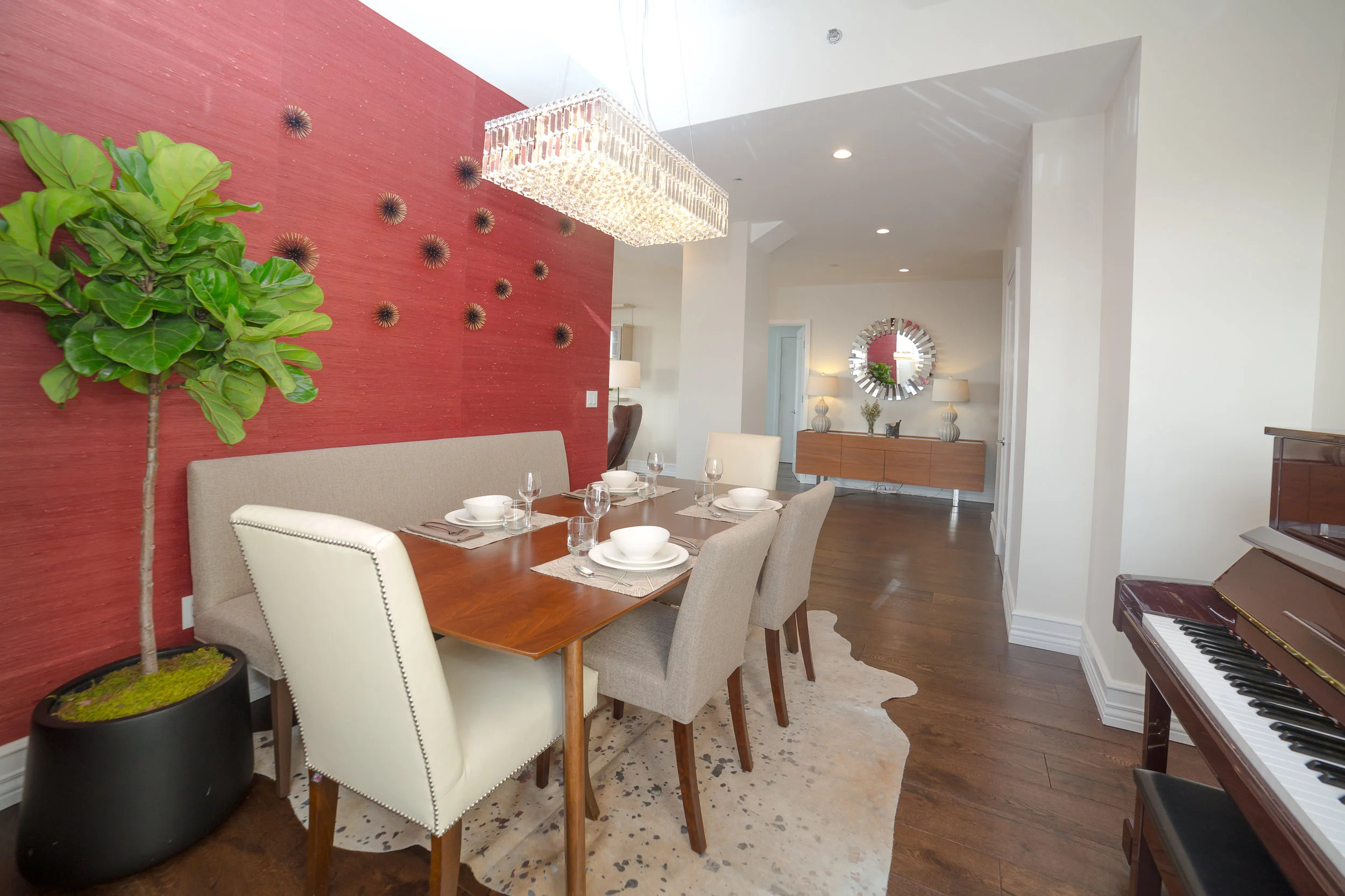 The Brooklyn Clock Tower Residence The combination of Two apartments, rethought and redesigned into a spacious and comfortable family home.