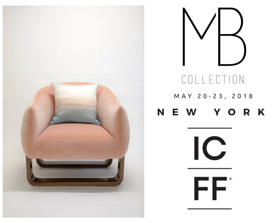 DESIGNER MARIE BURGOS INTRODUCES NEW SEATING  AT ICFF 2018                