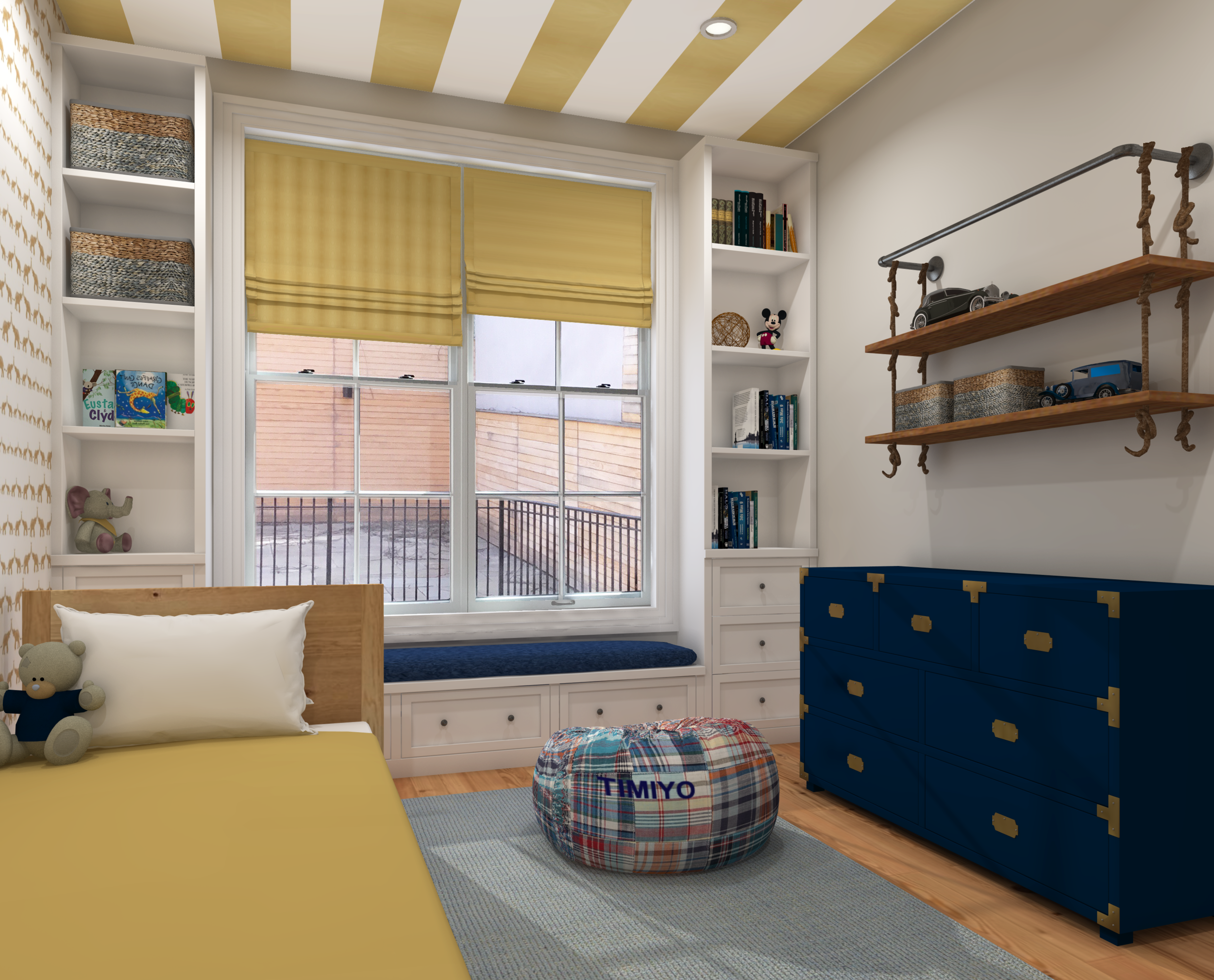 kids room bed design
