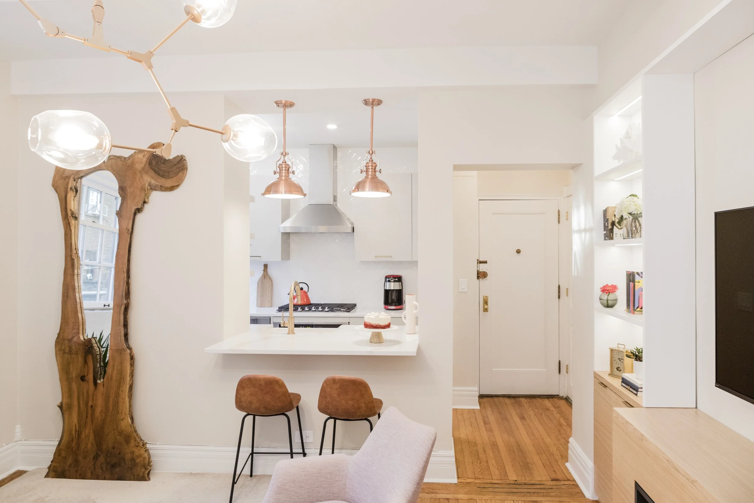 BEFORE AND AFTER : MURRAY HILL PROJECT KITCHEN REMODELING 